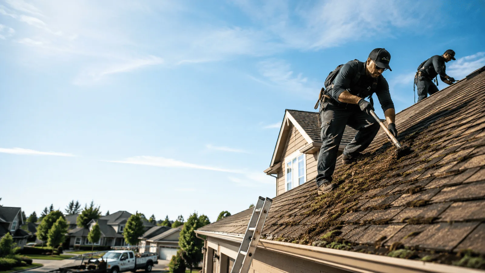 Roof Moss Removal in Pacific, MO near me